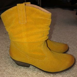 Yellow Cowboy Boots